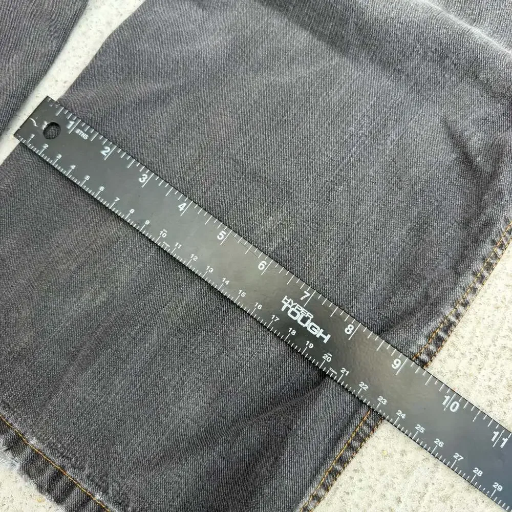 Vintage Phat Farm Y2K Baggy Wide Leg Denim Jeans Black